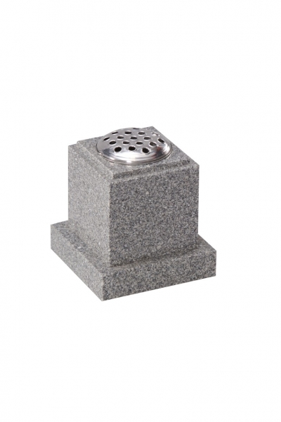 Vase Lunar Grey Granite
