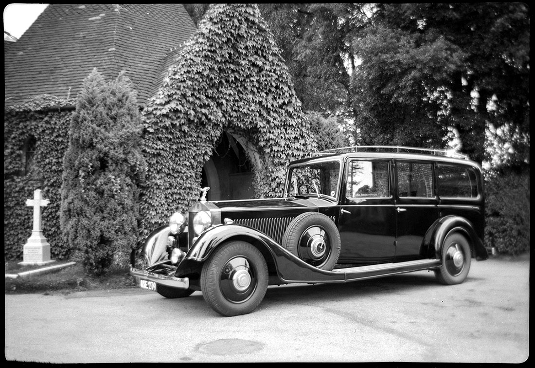 Original Hearse Circa 1930's